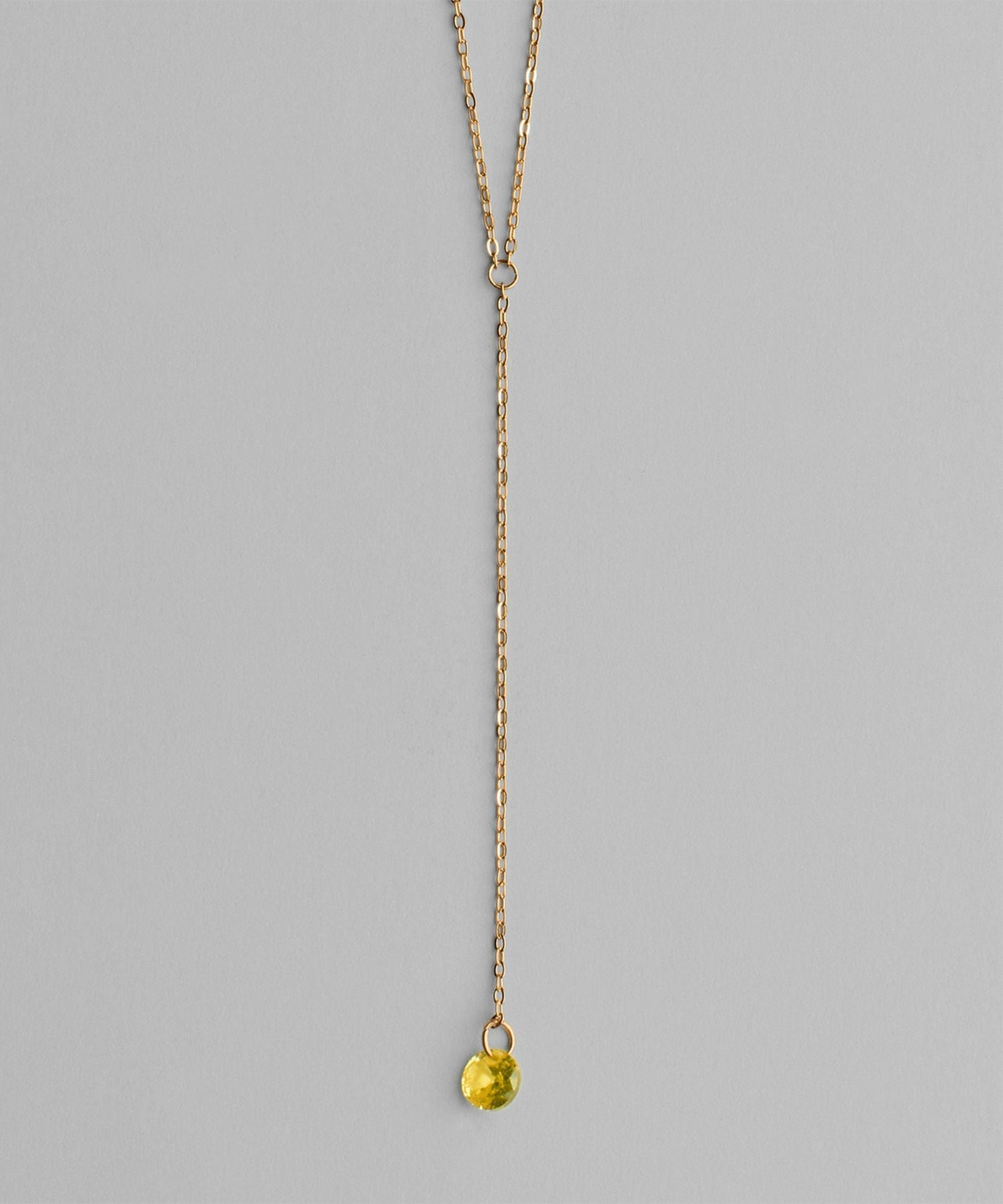 カラーストーンサージカルステンレスネックレス