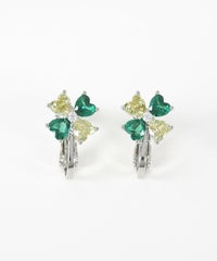 クローバービジューイヤリング