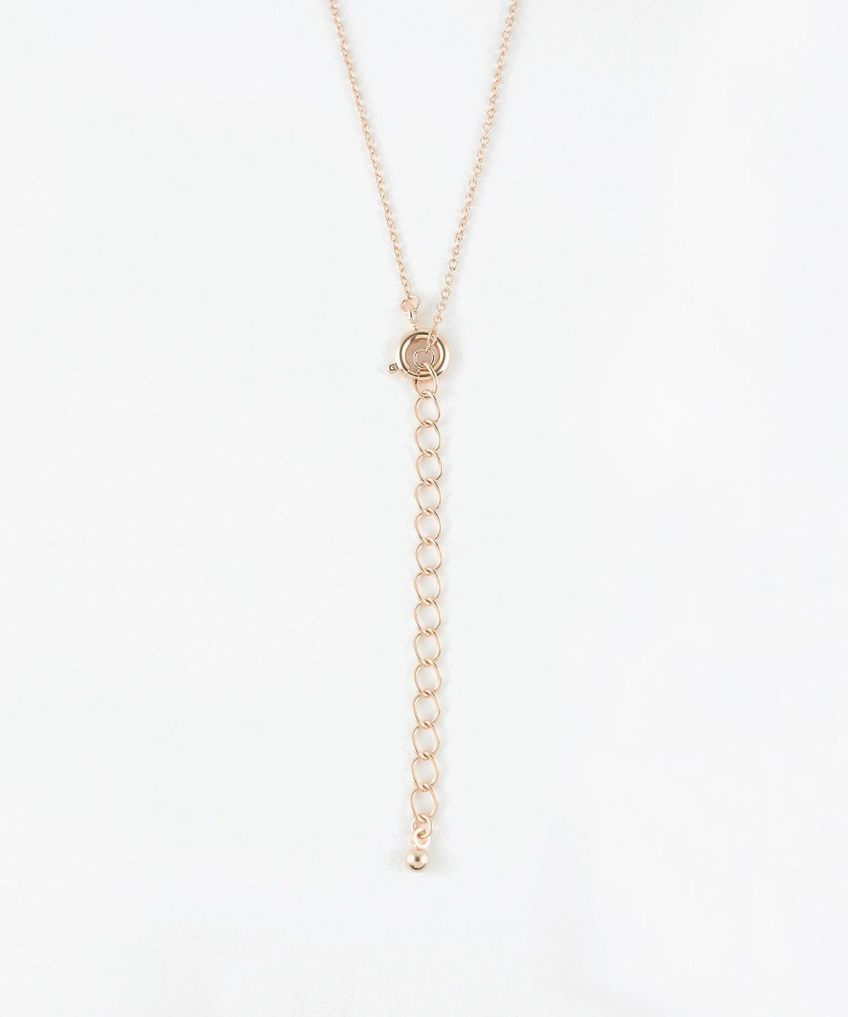 ピンク蝶貝フラワーハートニュアンスネックレス