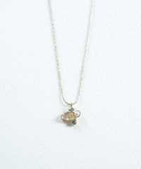 ナチュラルストーンスクエアネックレス【MUK Dreamy stone】