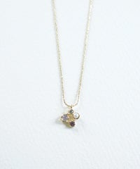 ナチュラルストーンスクエアネックレス【MUK Dreamy stone】