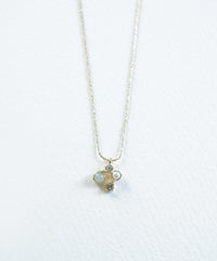 ナチュラルストーンスクエアネックレス【MUK Dreamy stone】