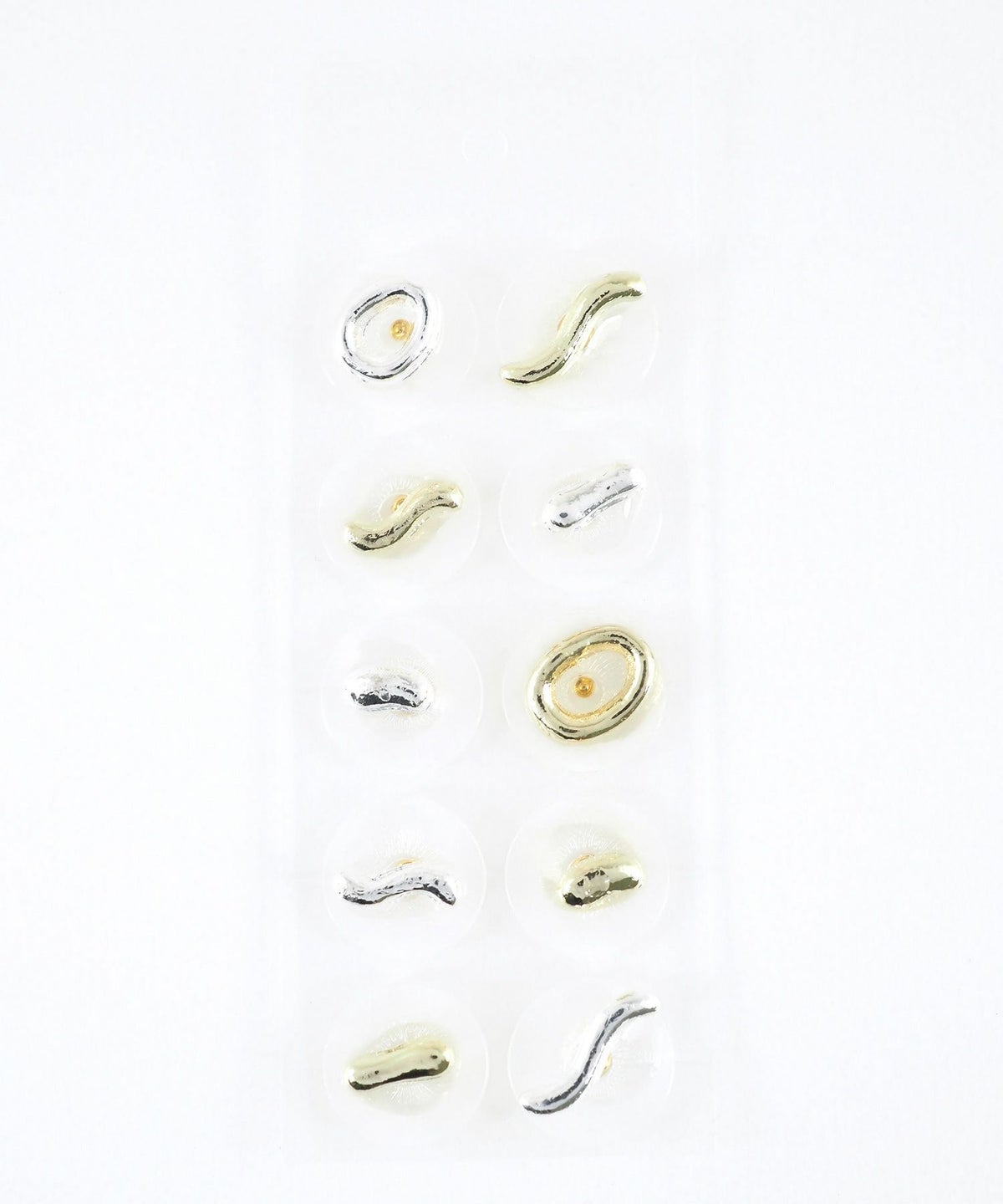 シンプルメタル耳つぼジュエリー