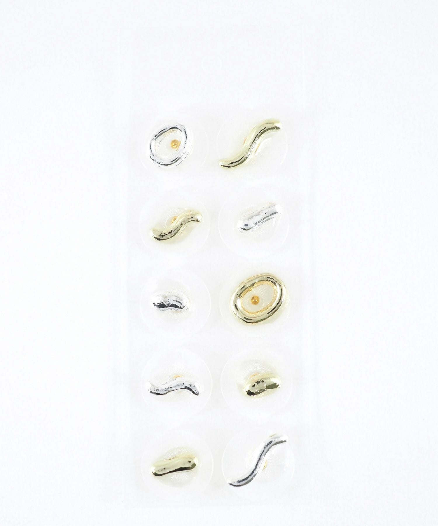 シンプルメタル耳つぼジュエリー