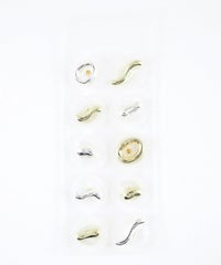 シンプルメタル耳つぼジュエリー