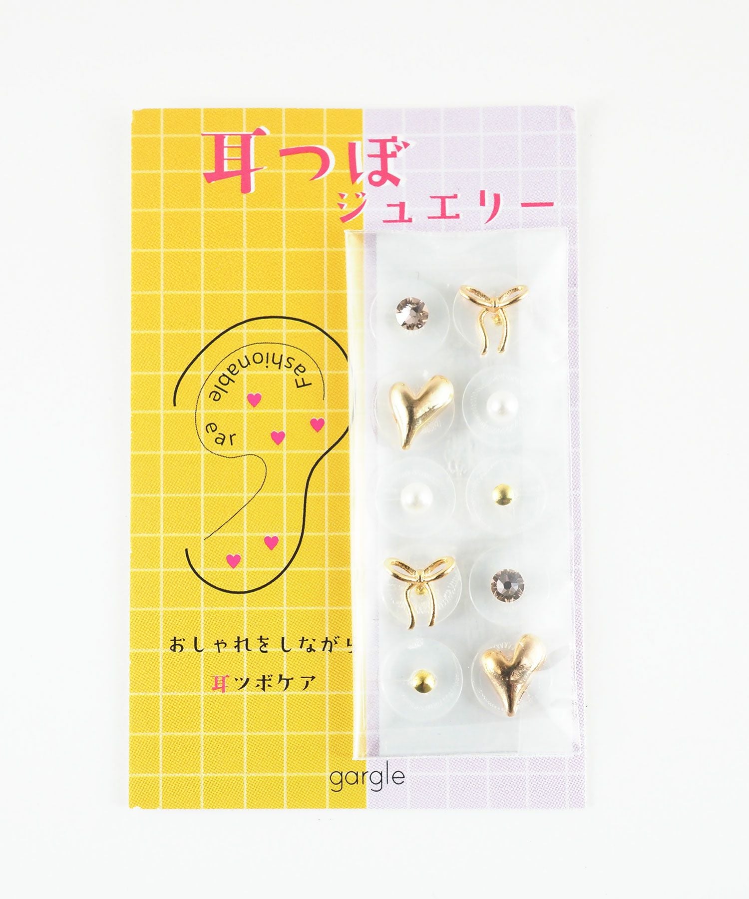 LDK掲載】ハート＆リボン耳つぼジュエリー | 【公式】MUK ONLINE SHOP