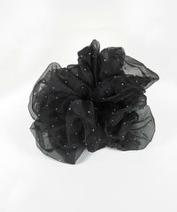 ストーン付きシアービッグシュシュ【Grace】