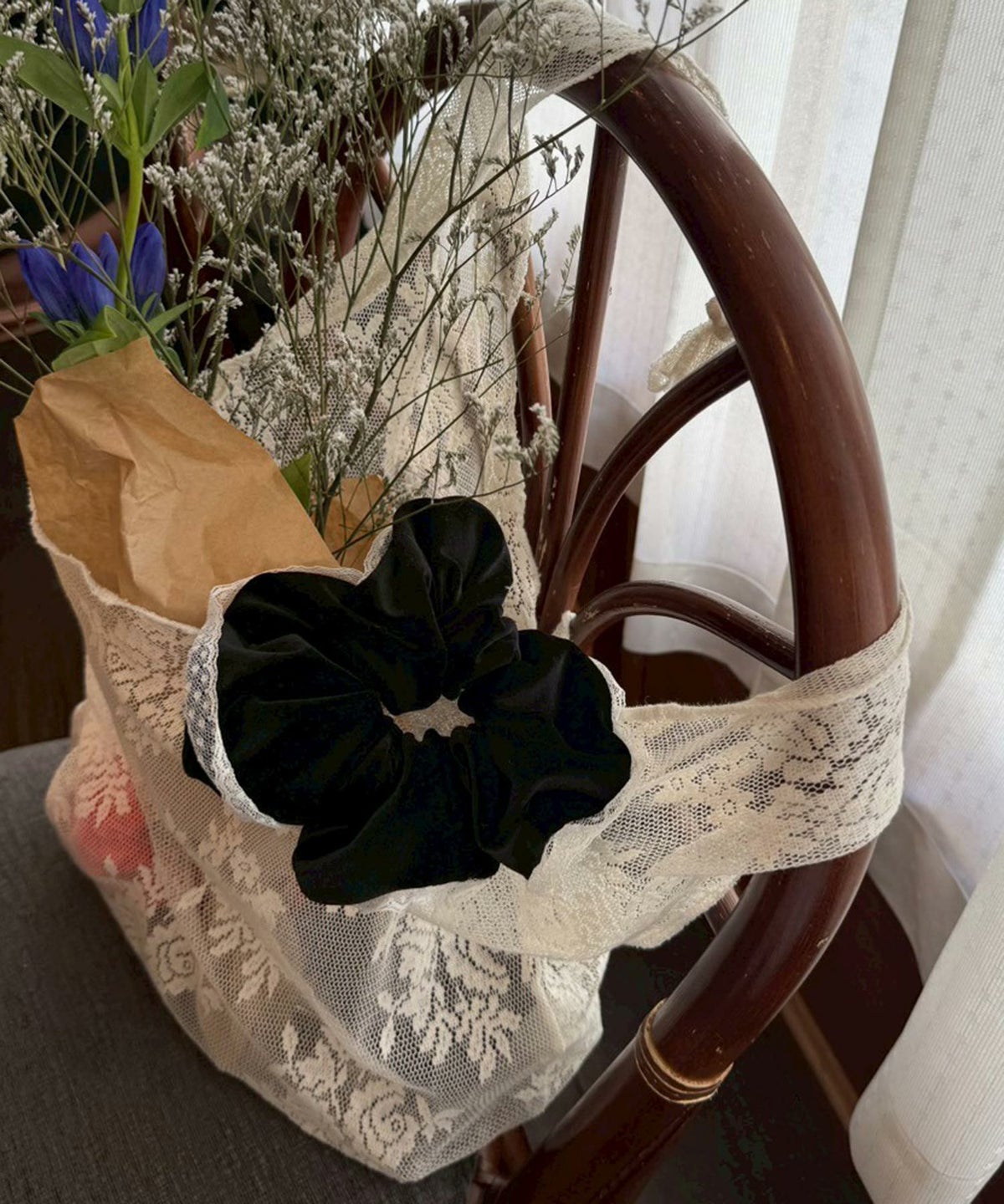 ベロアレースシュシュ【Grace】