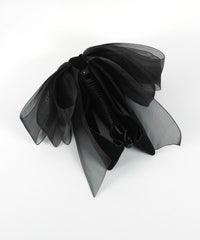 ベロアシアーリボンバナナクリップ【Grace】