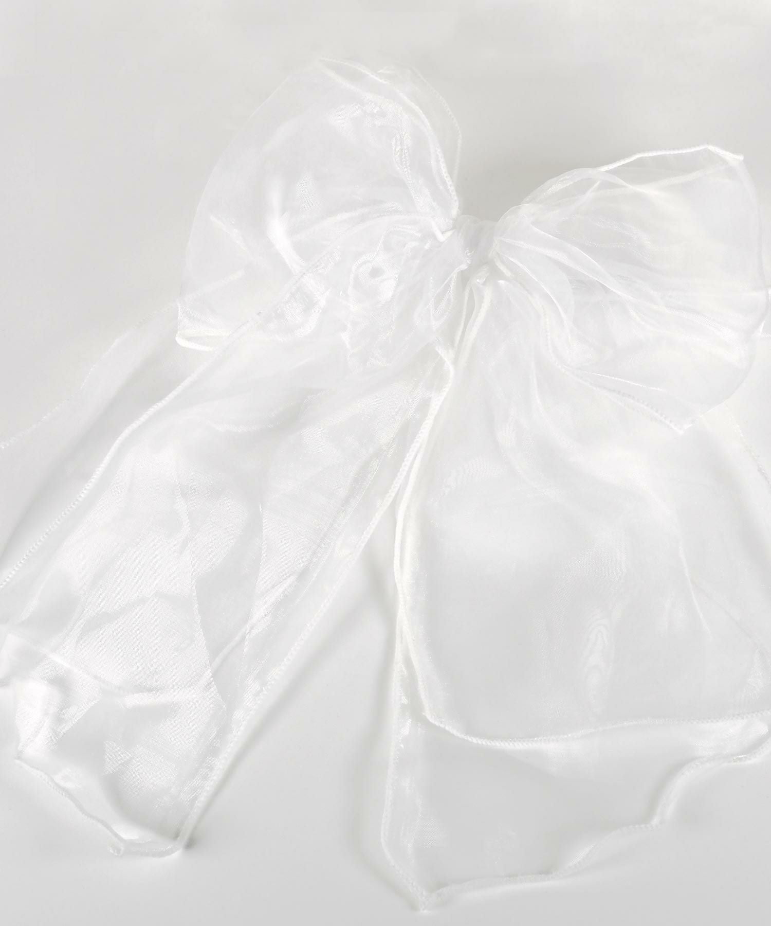 オーガンジービッグリボンバレッタ【Grace】