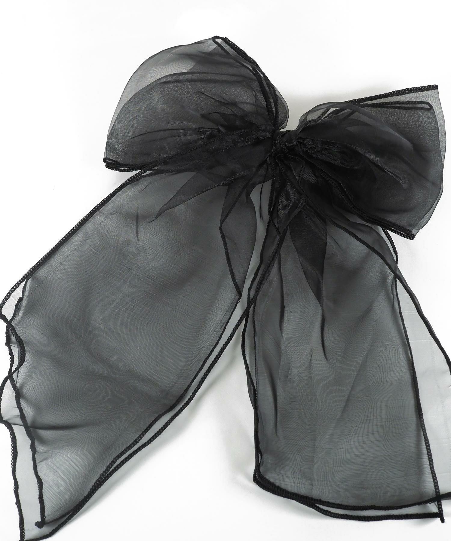 オーガンジービッグリボンバレッタ【Grace】