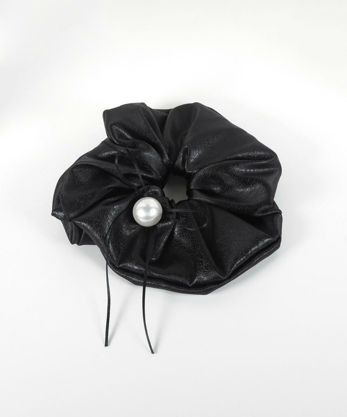 パール×スリムリボンビッグシュシュ【Grace】