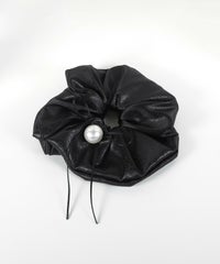 パール×スリムリボンビッグシュシュ【Grace】