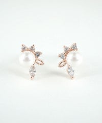 ナウパカパールチタンポストピアス