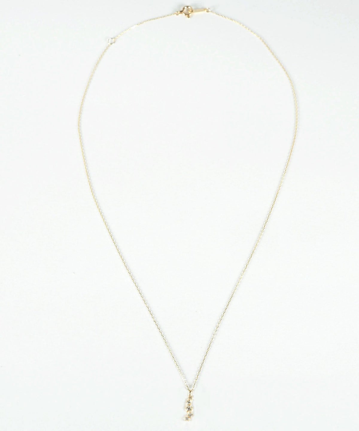 【web限定】[K10]スターラインダイヤモンドペンダント