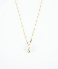 【web限定】[K10]ツインダイヤモンドペンダント