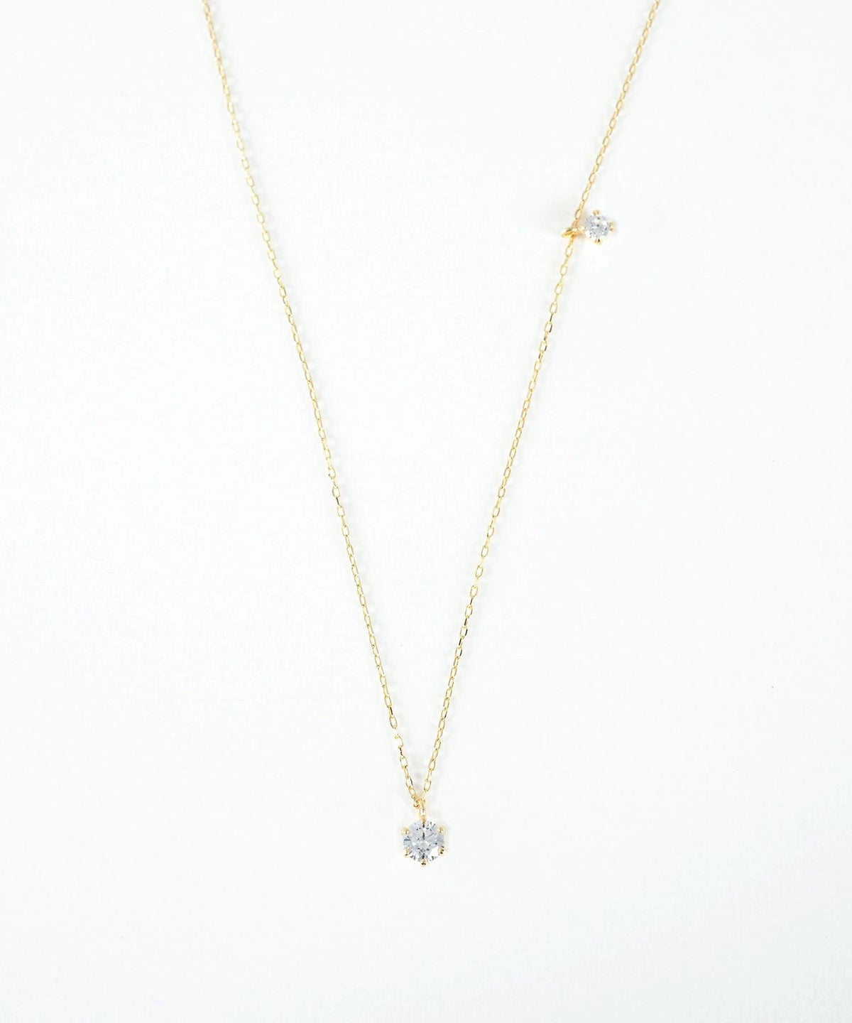 【web限定】[K10]ルミエールアロンジルコニアプチペンダント