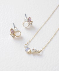 【web限定ギフトセット】ピアス＆ネックレスクリスマスプレミアムセット【MUK Dreamy stone】