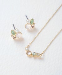 【web限定ギフトセット】ピアス＆ネックレスクリスマスプレミアムセット【MUK Dreamy stone】