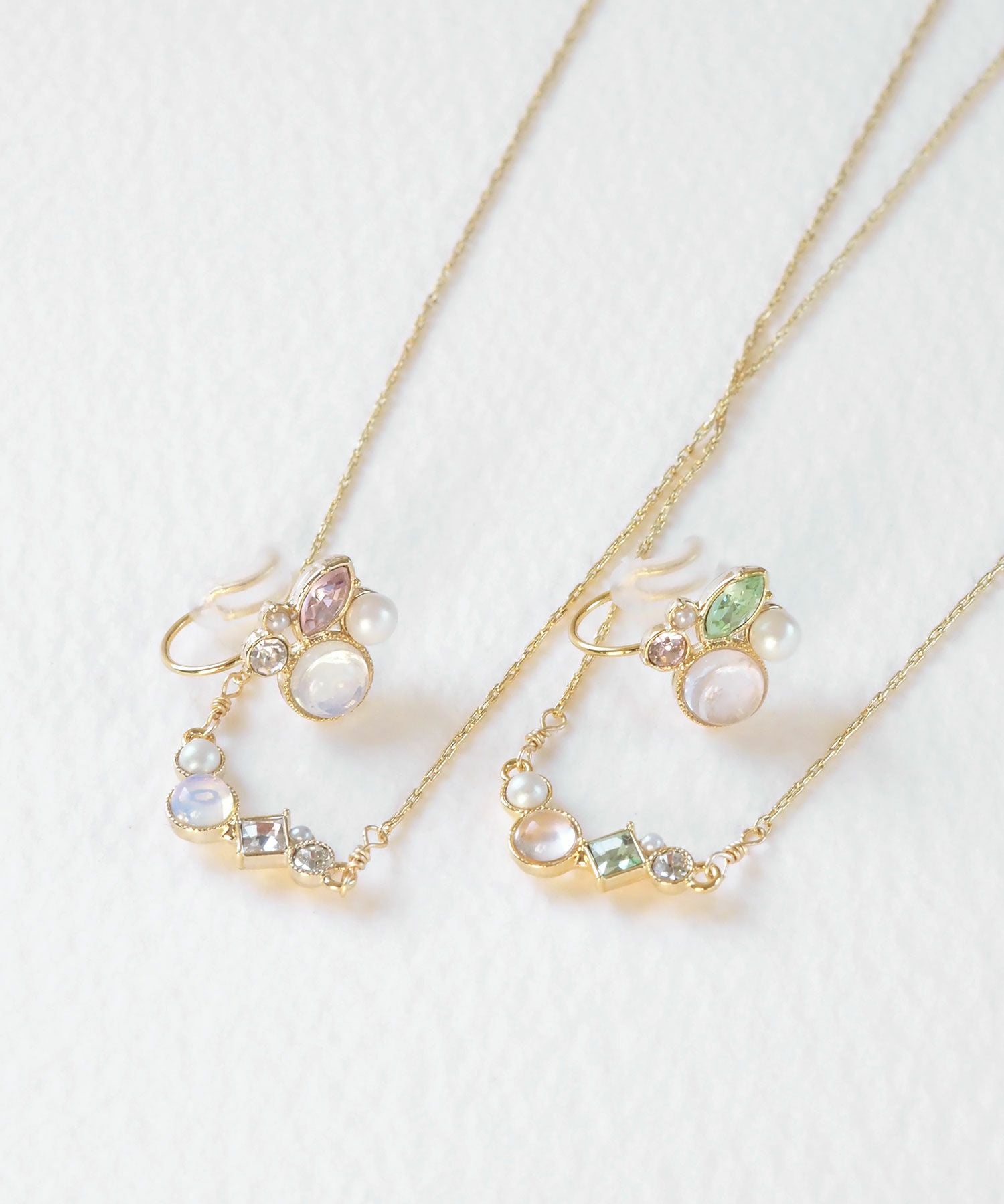 web限定ギフトセット】イヤリング＆ネックレスセットBOX【MUK Dreamy