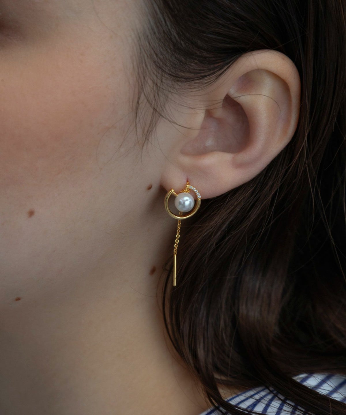 センターパールアメリカンピアス