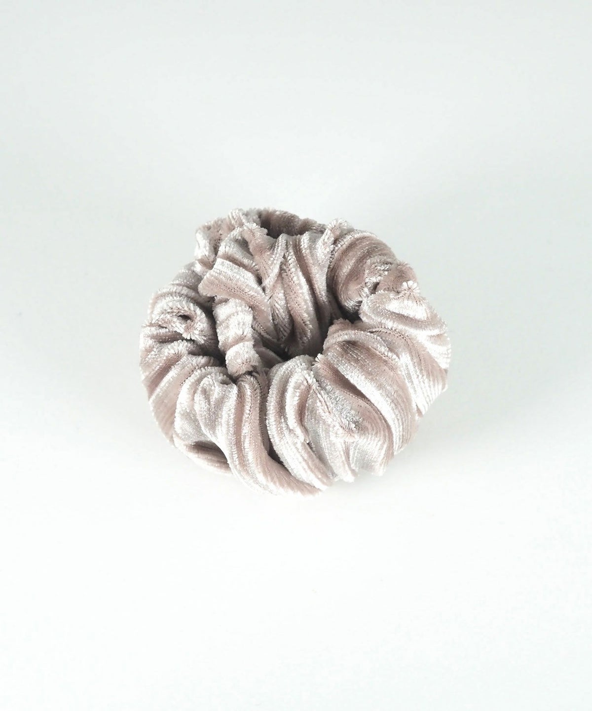 ベロアプリーツフック付きシュフィー