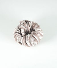 ベロアプリーツフック付きシュフィー