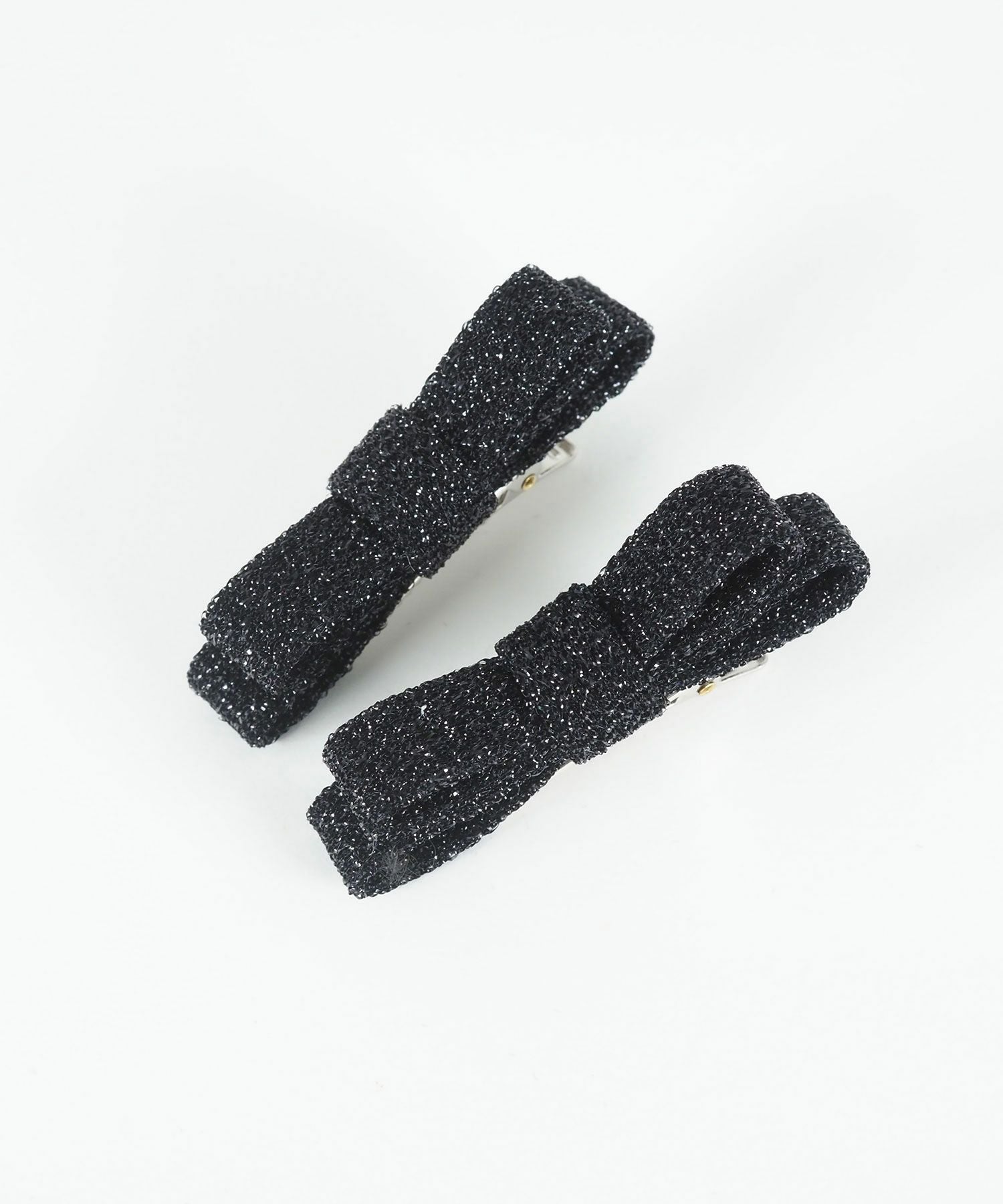 ラメリボンクリップ