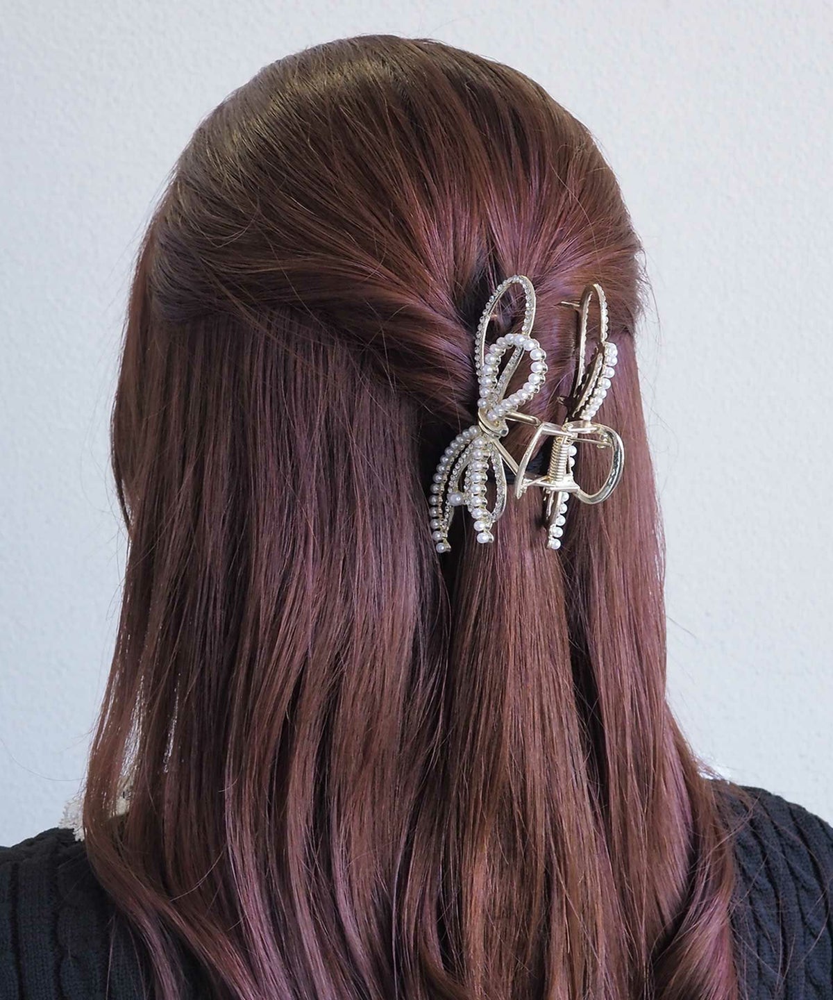 リュクスストーンパールバンスクリップ