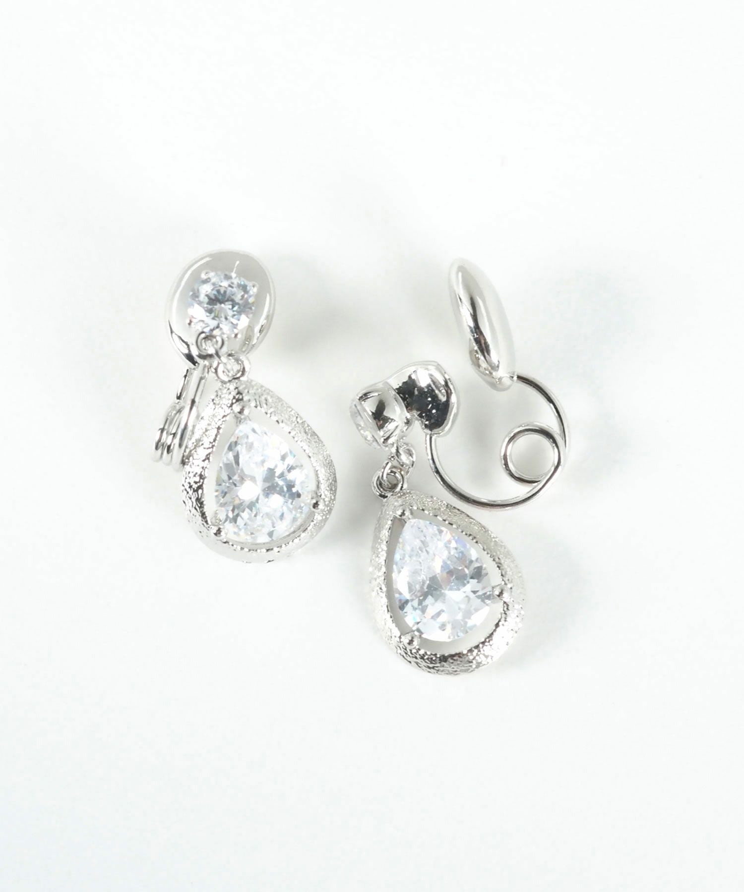 ドロップビジューグランループフィットイヤリング