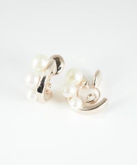 メタリックパールグランループフィットイヤリング