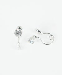 バースデーカラーストーンループフィットイヤリング