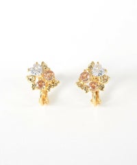 ハーテッドリボンイヤリング【MUK shady sophy】