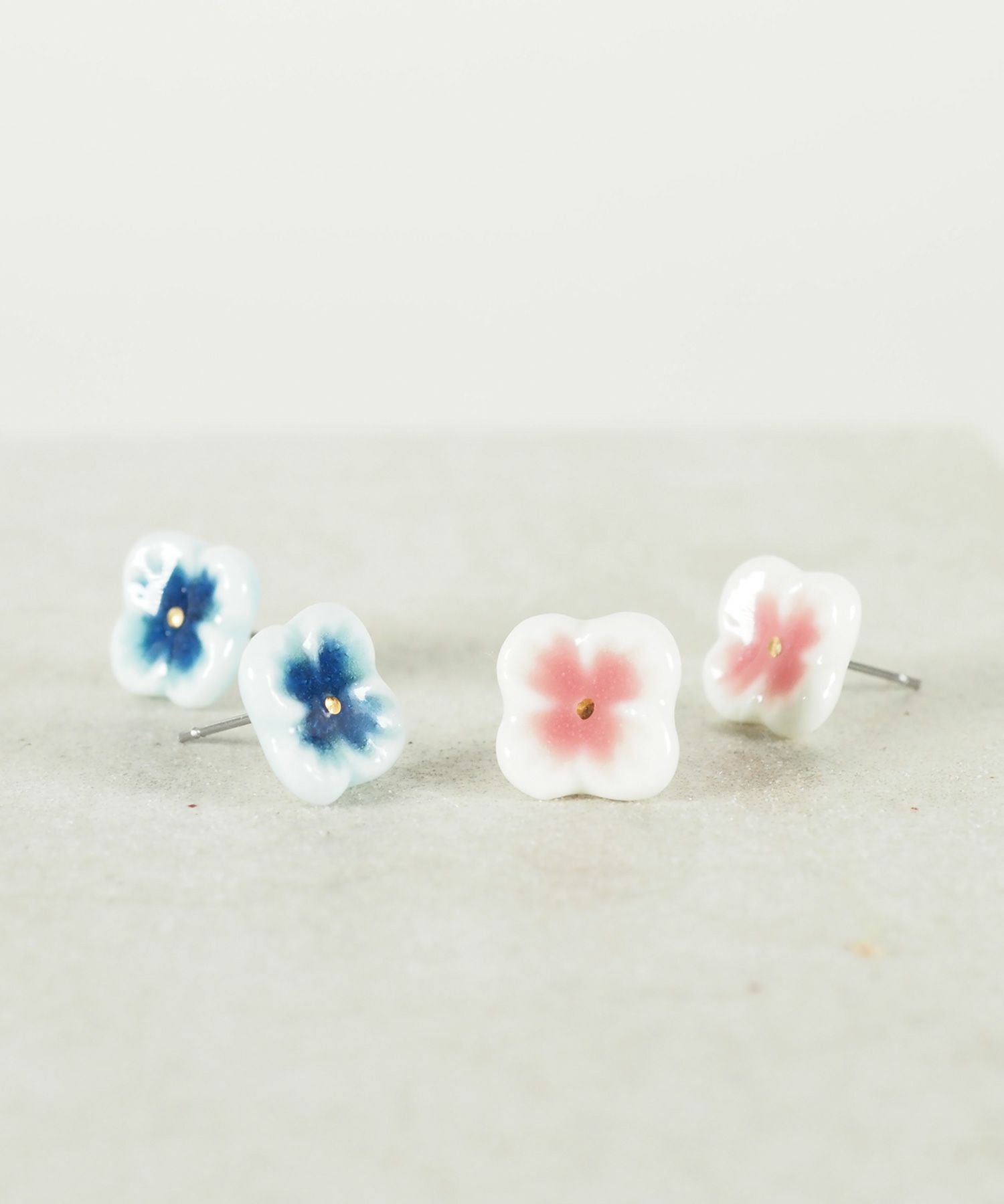 美濃焼タイルプチピアス