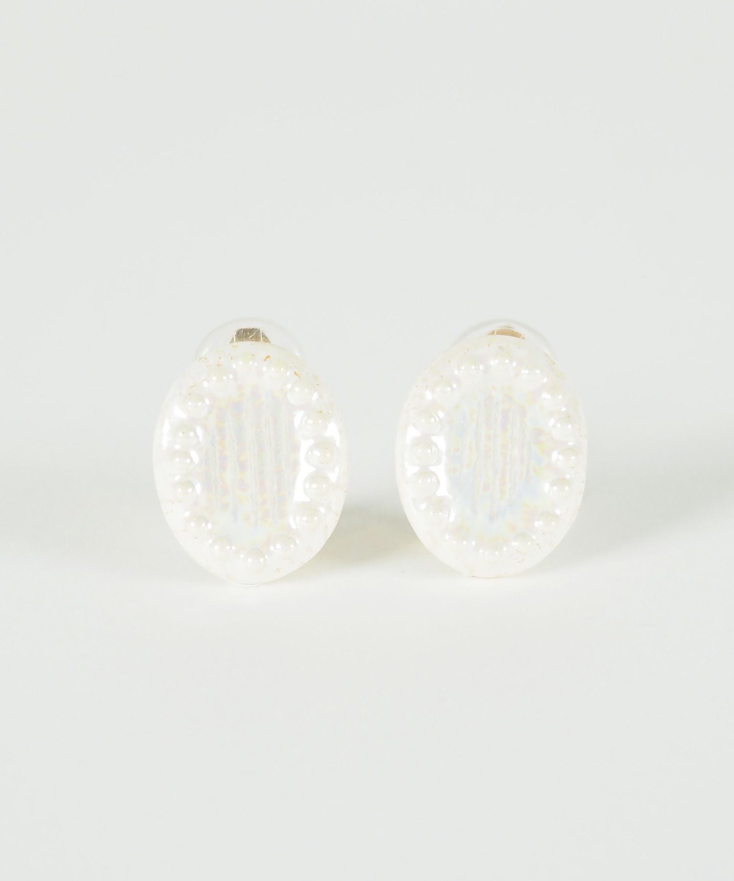 美濃焼タイル人魚の涙イヤリング