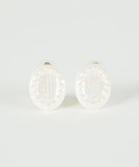 美濃焼タイル人魚の涙イヤリング