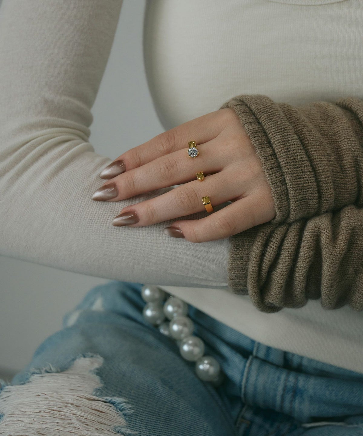 MOVE×CZダブルリング