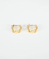 ヘキサゴンフープピアス