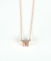 ビジューバタフライマグネットペンダント