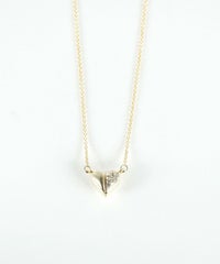 ビジューハートマグネットペンダント