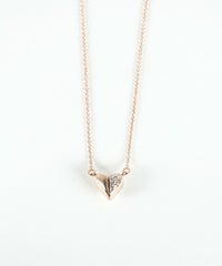 ビジューハートマグネットペンダント