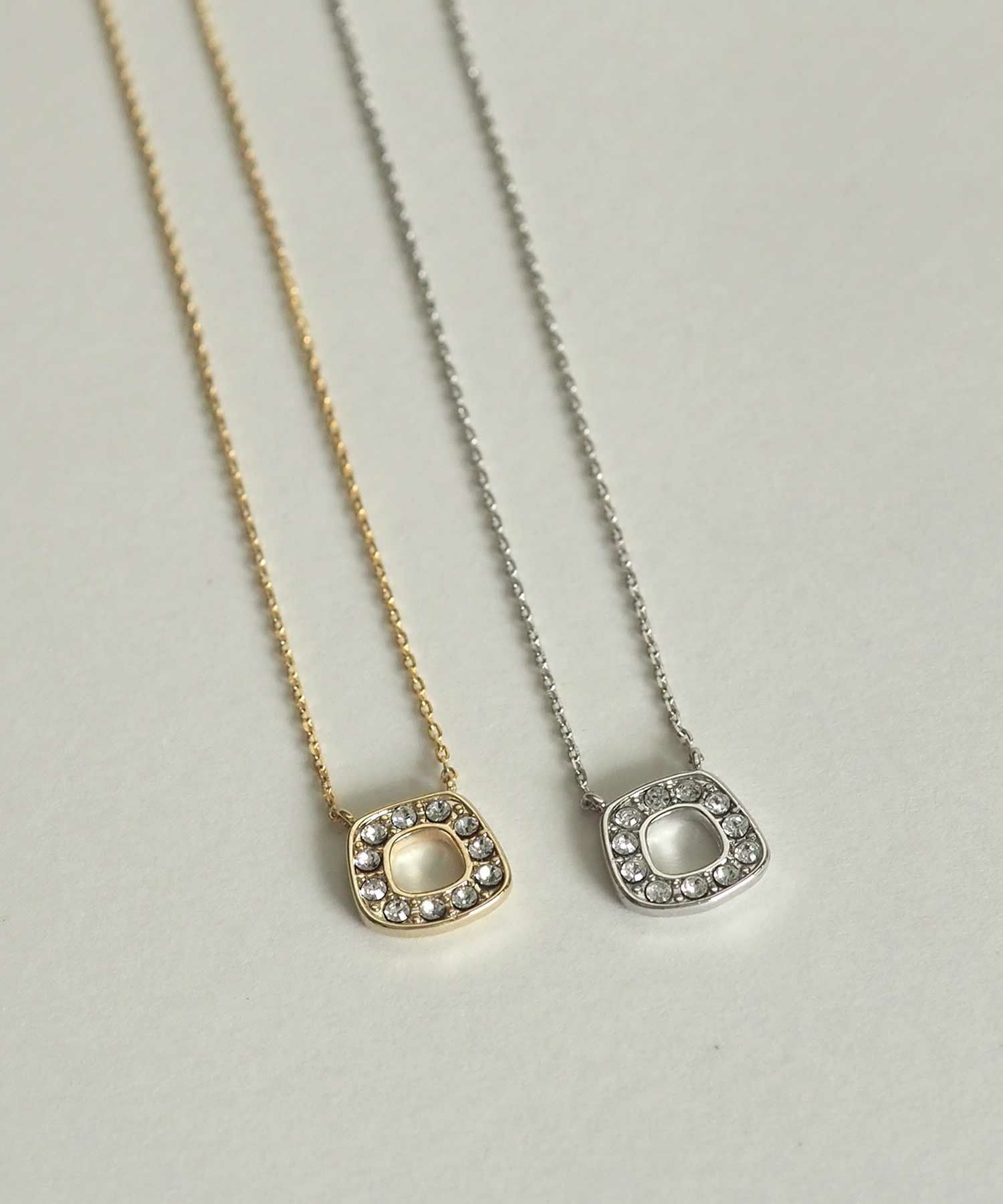 トラぺゾイドプチペンダント【MUK petite charme】