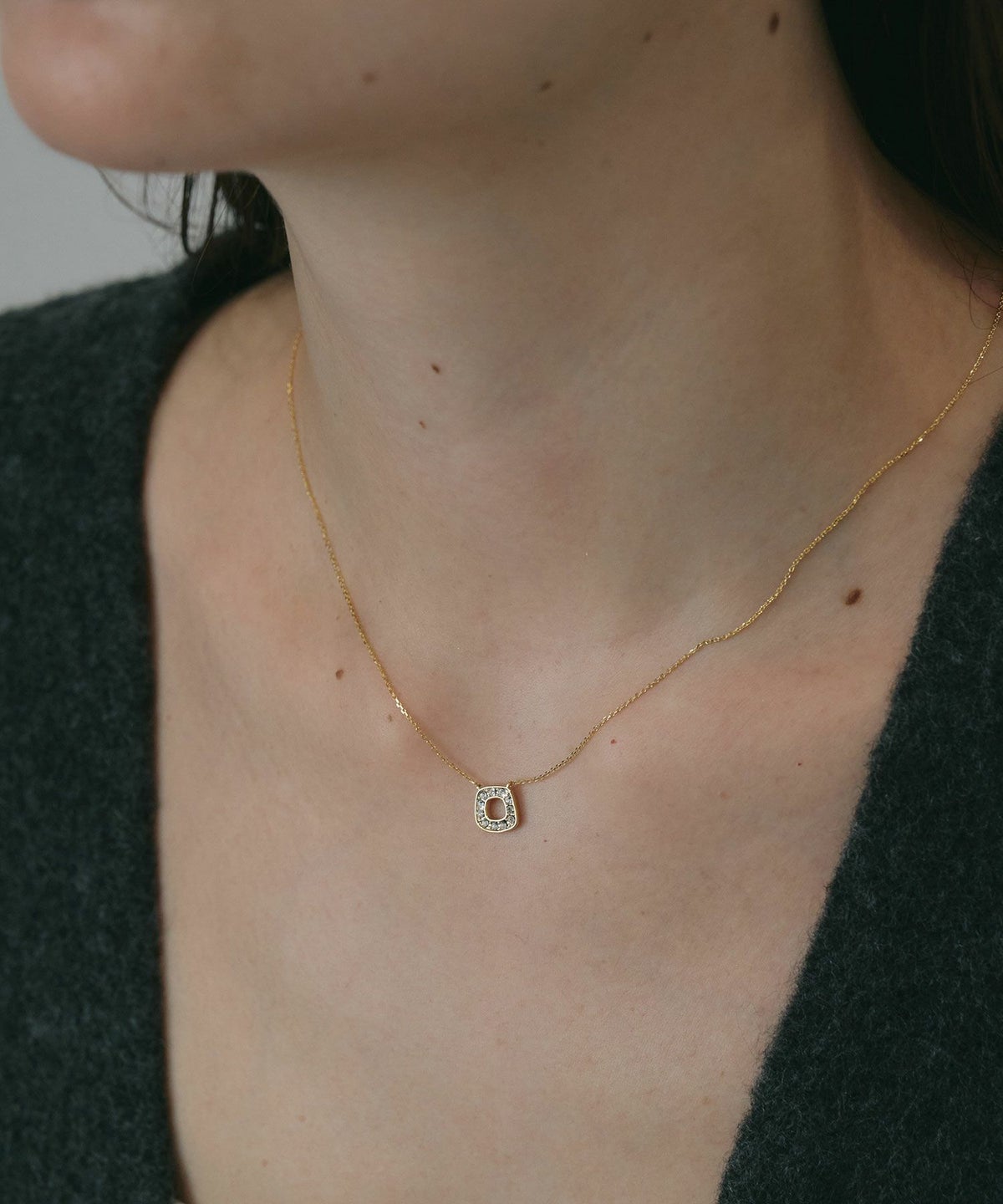 トラぺゾイドプチペンダント【MUK petite charme】