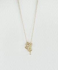 ナチュラルストーンベルネックレス【MUK Dreamy stone】