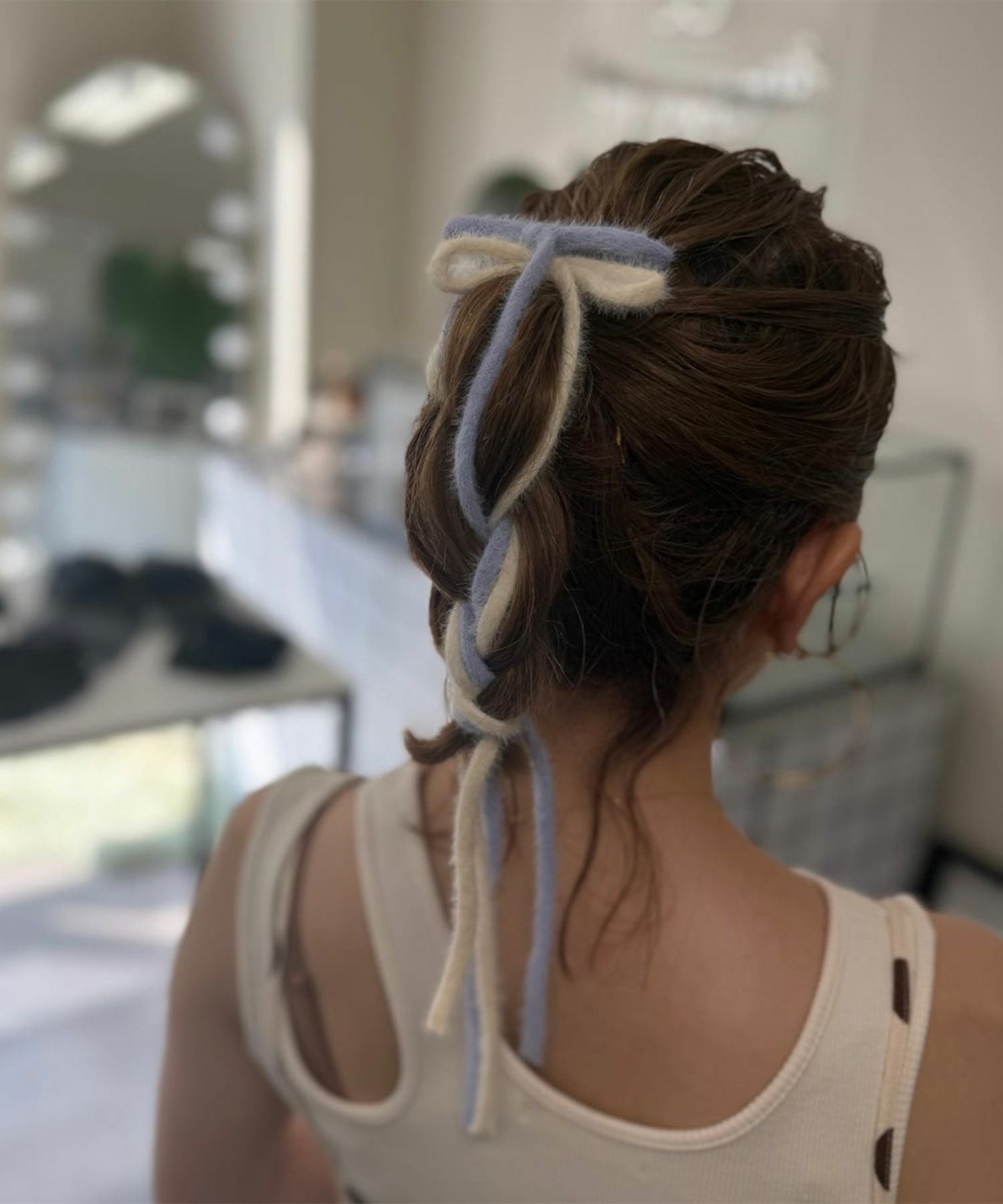 アンゴラリボンポニーフック