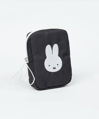 ミッフィー チドリ＆モノトーン 縦型スクエアポーチ