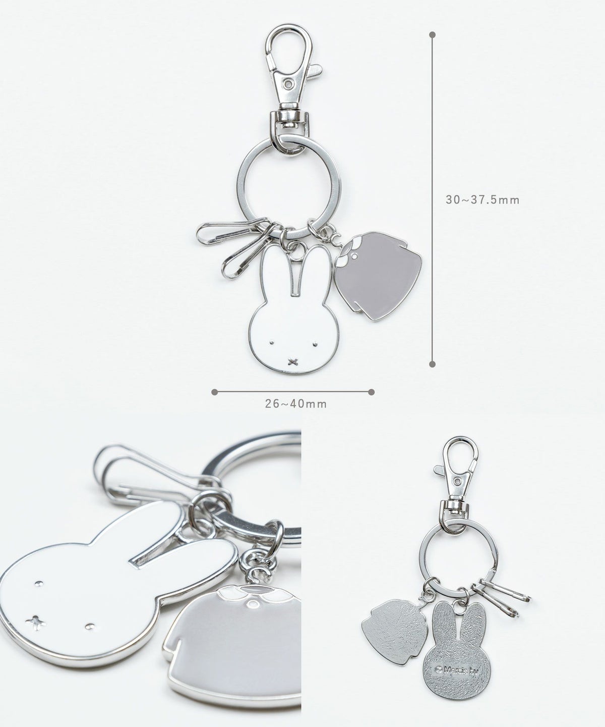 ミッフィー モノトーン チャーム