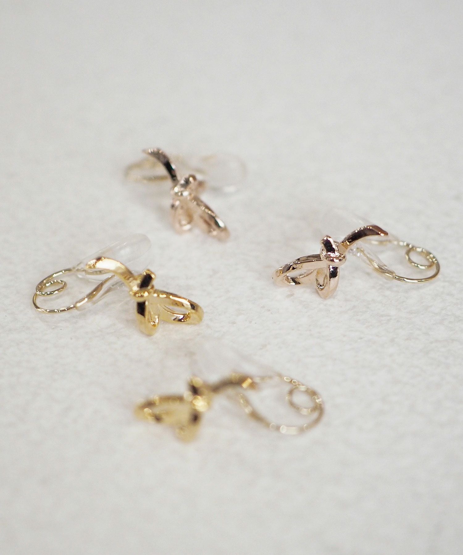 【web限定】ルミノットクリスタルループフィットイヤリング【Lumirise】