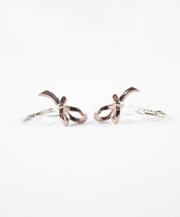 【web限定】ルミノットクリスタルループフィットイヤリング【Lumirise】