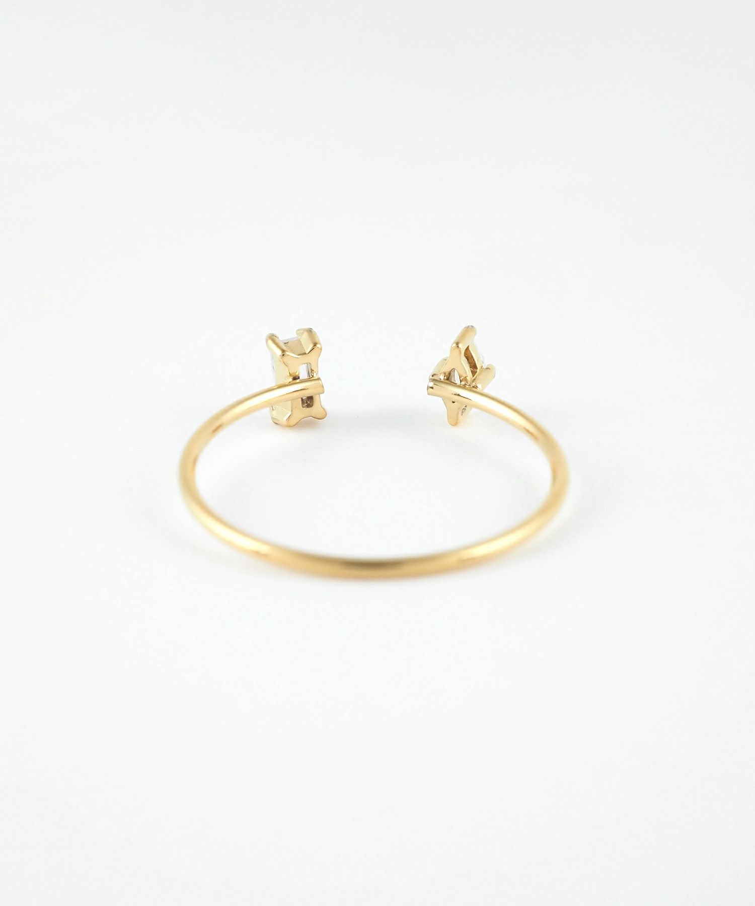 ダブルキュービックサージカルステンレスリング